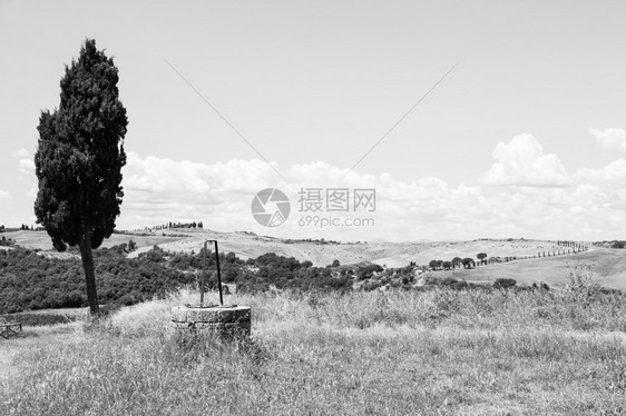 夏季风景的浪漫象靠近桑基里科图片