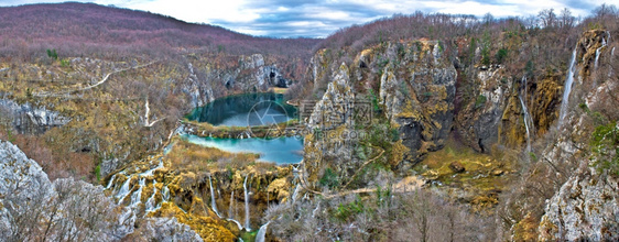 公园峡谷全景croati图片