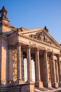 伯林的德国议会大楼图片