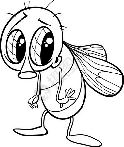 牛虻昆虫插画