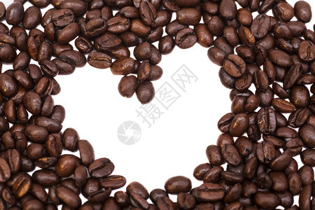 咖啡豆的心脏图片
