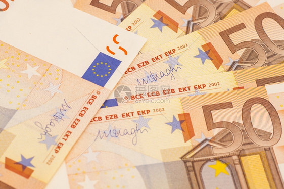 欧元货币现钞50欧元图片