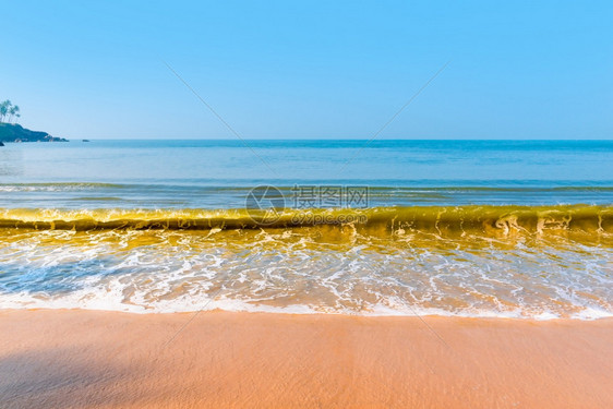 海浪沙悬浮图片