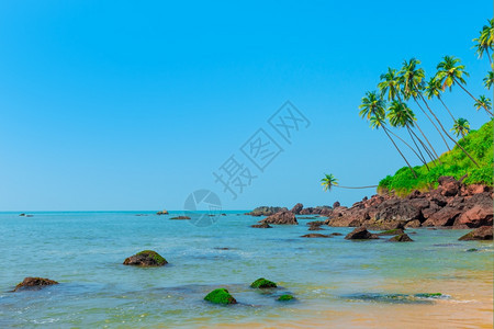 水平海面景观美图片