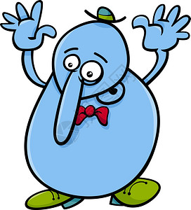 长鼻子卡通头像图片