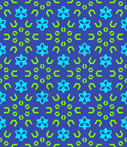 矢量几何抽象的多彩色马赛克图片