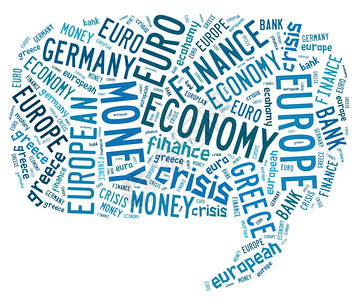 欧元区经济的乌云图片