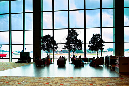 在汉吉国际机场的休息室图片