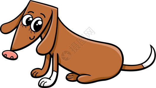 狗的鼻子插画_ 狗的鼻子卡通_ 狗的鼻子插图_手绘_板绘_摄图网