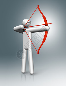 三维射箭符号奥林匹克游戏图片