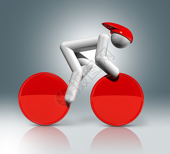 三维自行车轨道符号奥林匹克游戏图片