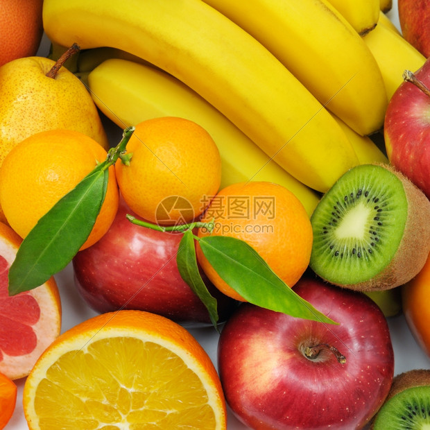 水果背景组图片