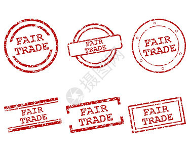 公平贸易邮票图片