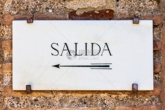 使用salid西班牙语退出的简单大理石卡特尔图片