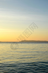 亚西海滩的日落图片