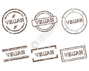 素食邮票图片