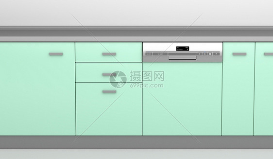 厨房综合洗碗机图片