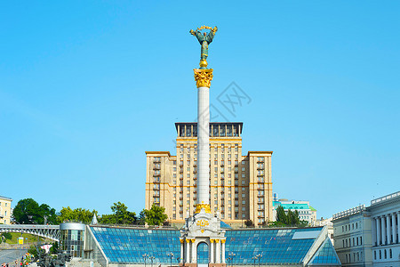 在kalievukrainex的jpynezlhnosti广场独立纪念碑图片