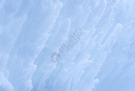 雪流和质素冬季图像有一堆雪层覆盖的冰面雪紧凑纹理就像冬天背景一样大背景图片