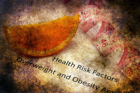 健康风险因素超重和肥胖症概念图片