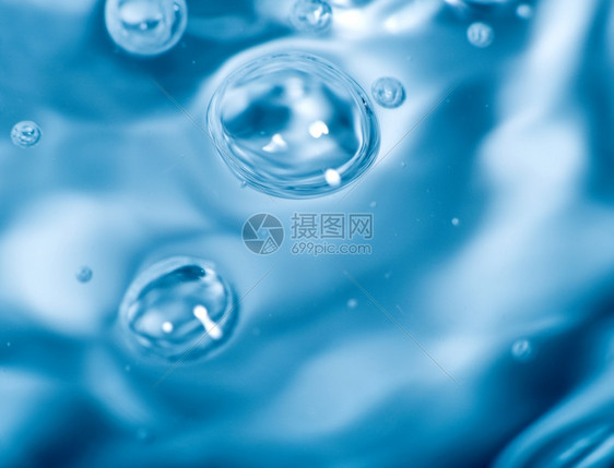 水和泡的移动表面图片