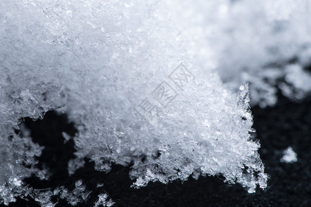 霜特写雪花背景