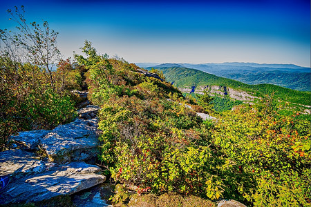 鹰标山岩石风景图片