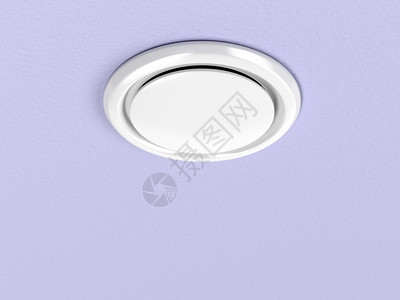 紫色天花板上的圆通风口背景图片