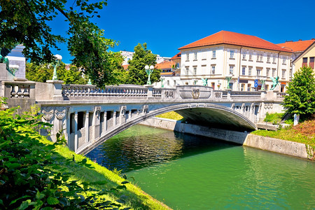 在斯洛维尼亚首府卢布尔雅那的图片
