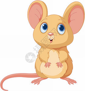 可爱老鼠插图图片