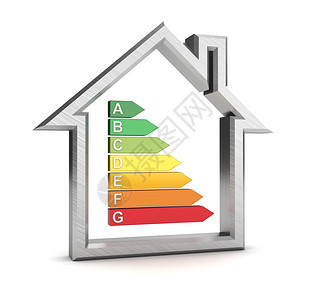 3个家庭符号和能源评级插图图片