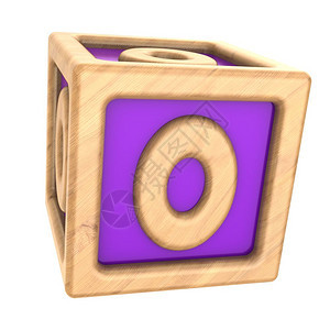 3d玩具立方体插图上面没有符号图片
