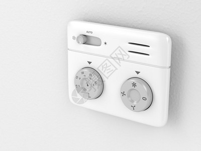 墙上的自动调温器3插图图片