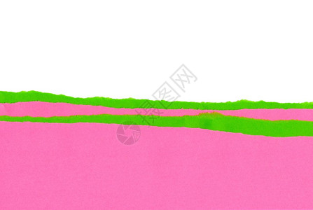 粉红色和绿的纸条上面布满厚的边缘背景图片