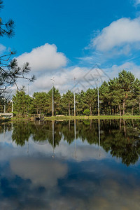 在Portugal以北奥瓦尔的Bucaqinho自然公园的风景图片