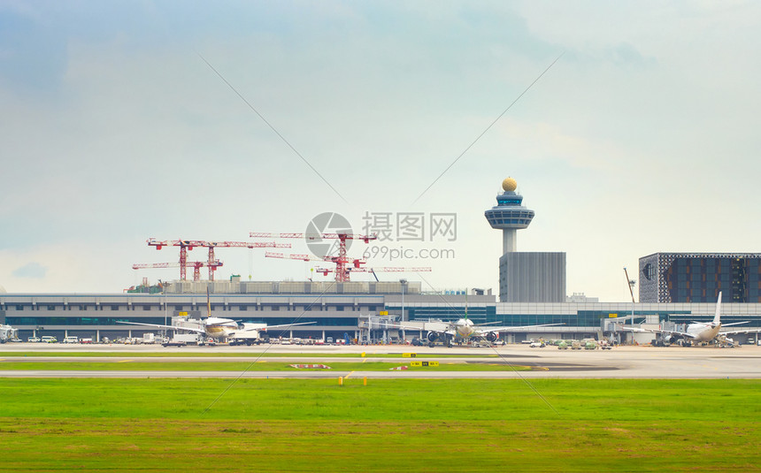 希拉波尔的汉吉国际机场景象图片
