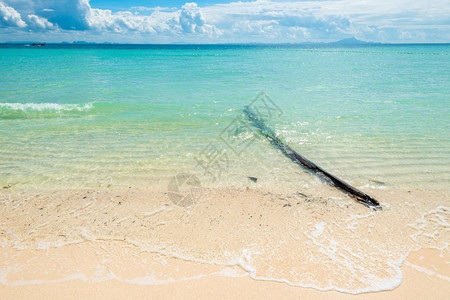 泰河沿岸波达岛的海景图片