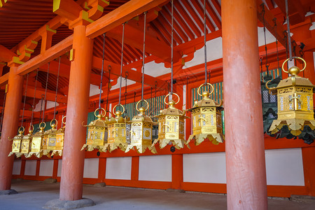 加苏塔伊沙神庙日本纳拉公园雅潘图片