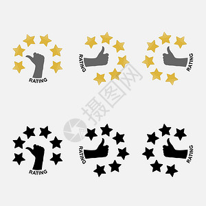 6个恒星评分或概念或金星指向6个恒星评分的指针客户评分反馈和质量证书评价系统肯定评分victorexplicaton图片