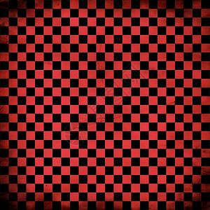 模拟红色棋盘抽象背景的插图图片