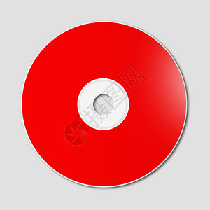 红色cdv标签模拟板在灰色背景上隔离模型板在灰色背景上隔离图片