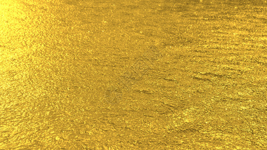 红金色结晶水面背景阳光和水的波纹背景表面纹理红金色结晶水的表面纹理背景图片