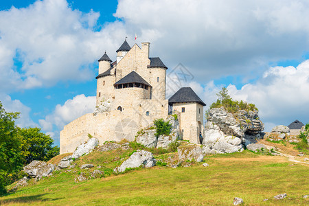 2017年月3日白石中世纪的波贝利城堡图片