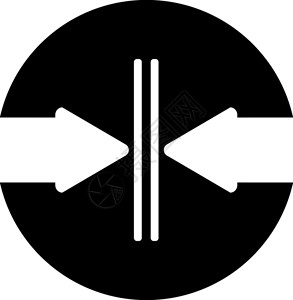 ing两两箭相向插画