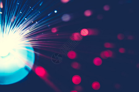 具有多彩布基灯光效果的焦点背景图片素材