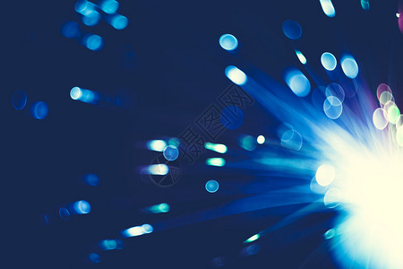 具有多彩布基灯光效果的焦点背景图片素材