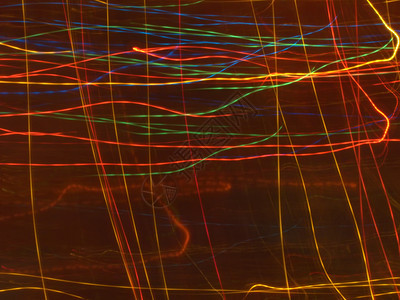 抽象的多彩光源背景圣诞节夜光图片