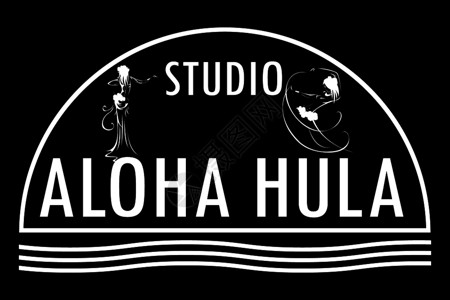 夏威夷女人插画