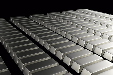 堆叠的银金刚3d黑融概念堆叠的银金刚3d融概念图片