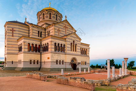 克洛森塞斯托夫里切基克米亚半岛鲁西弗拉迪米尔教堂图片